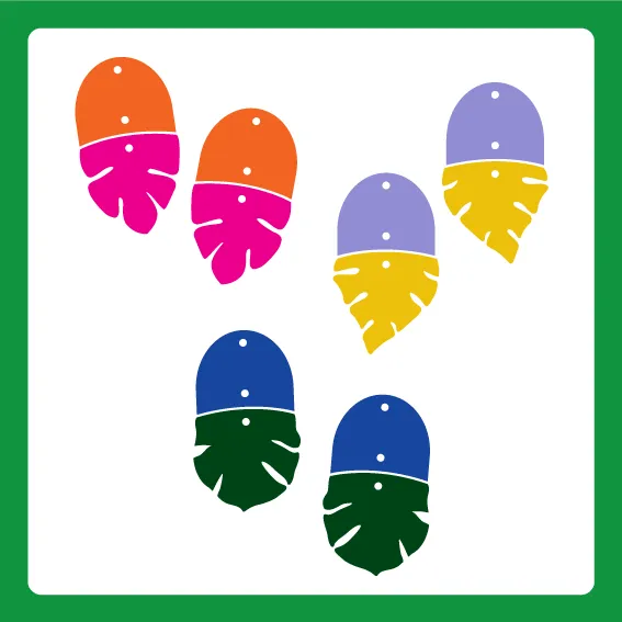 © Leaf Dippers - 2 pair Set - 3 styles