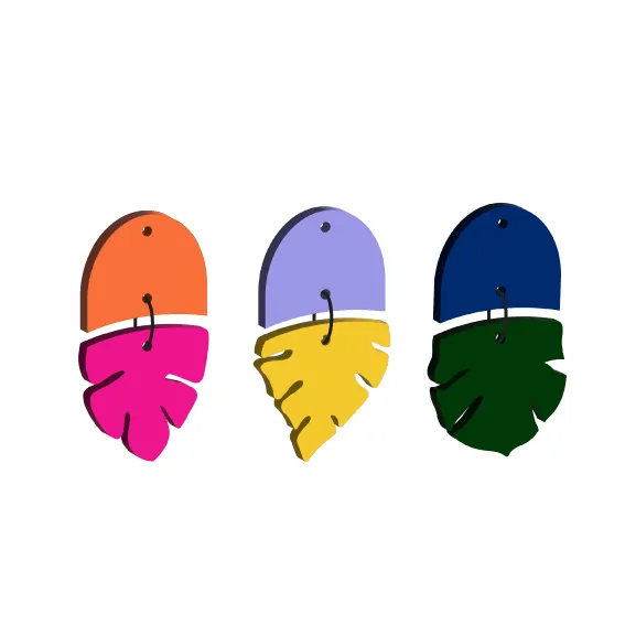 © Leaf Dippers - 2 pair Set - 3 styles