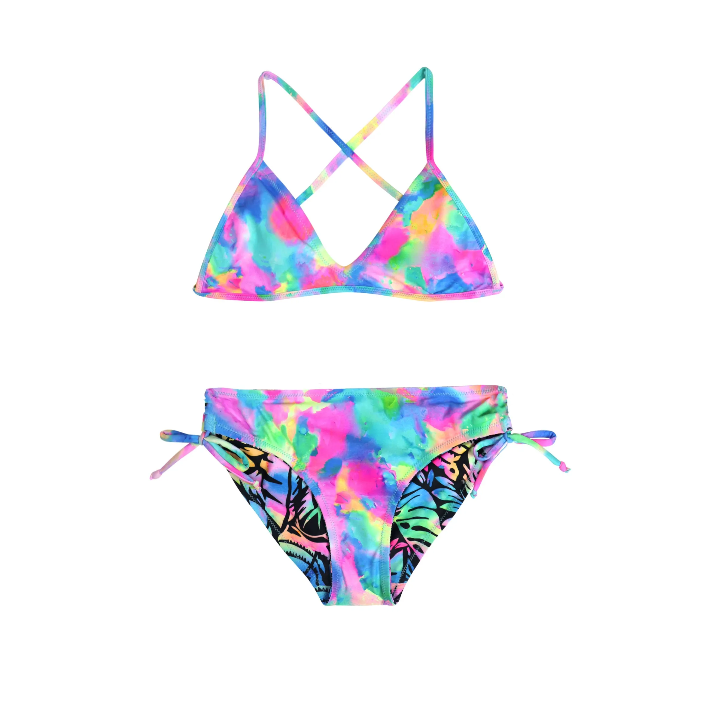 1325 Jungle Fever Reversible Trikini
