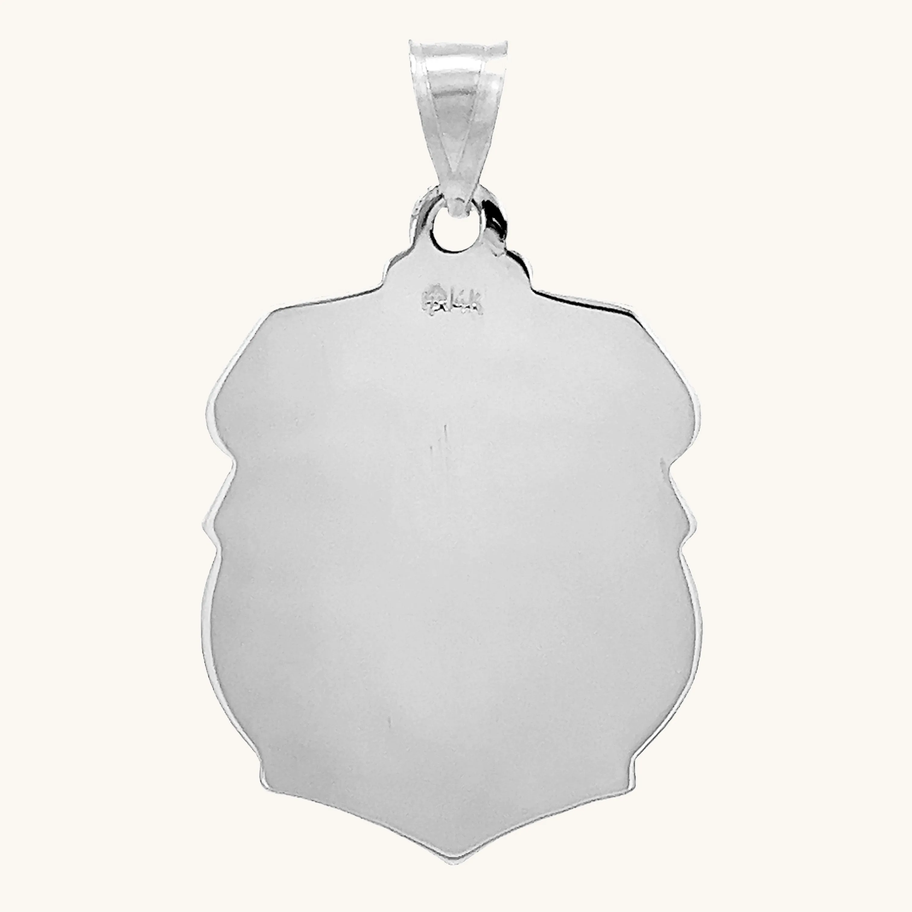 14K GOLD SAINT MICHAEL MEDAL | BADGE