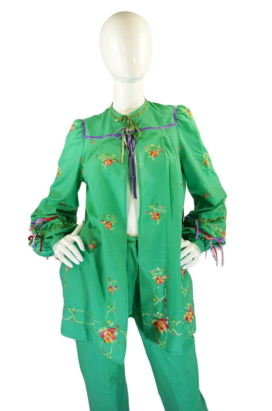 1970s Giorgio Sant Angelo Ribbon Set