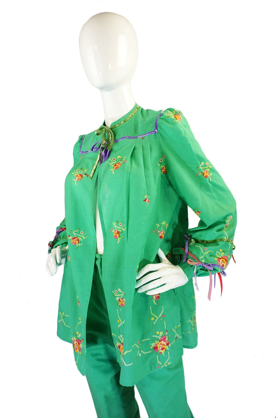 1970s Giorgio Sant Angelo Ribbon Set