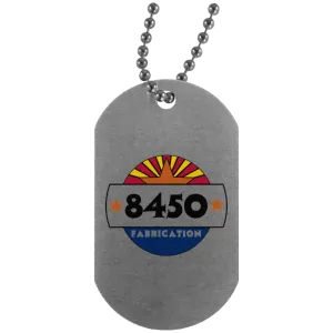 8450 Fab dye sub logo UN4004 Silver Dog Tag