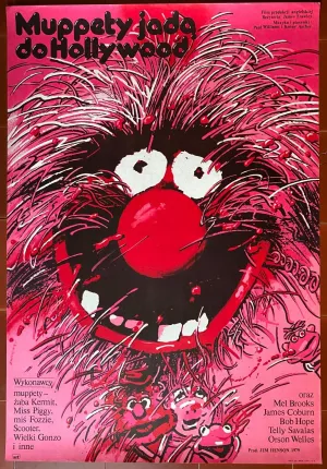 Affiche Polonaise THE MUPPET MOVIE James Frawley HOLLYWOOD Swierzy 68x98cm