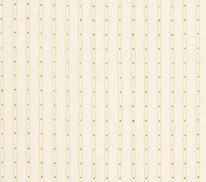 Alan Campbell Fabric: Soho Vertical - Custom Jungle Green / Brown on Tinted Belgian Linen / Cotton