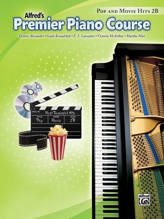 Alfred's Premier Piano Course, Pop and Movie Hits 2B