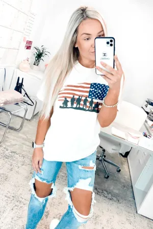 American Soldier Graphic Tee