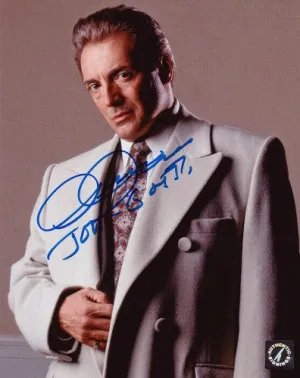 Armand Assante Signed Autographed "Gotti" Glossy 8x10 Photo (ASI COA)