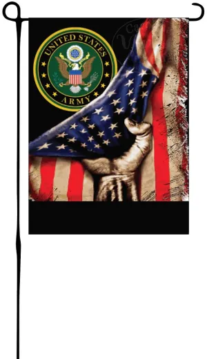 Army American Flag Garden Flag