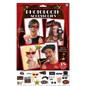 At The Movies Photo Booth Props