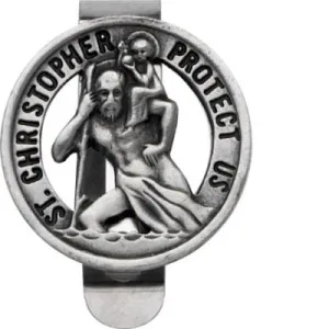 Auto Visor Clip "St Christopher"