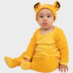 Baby Lion King Footies and Hat Set