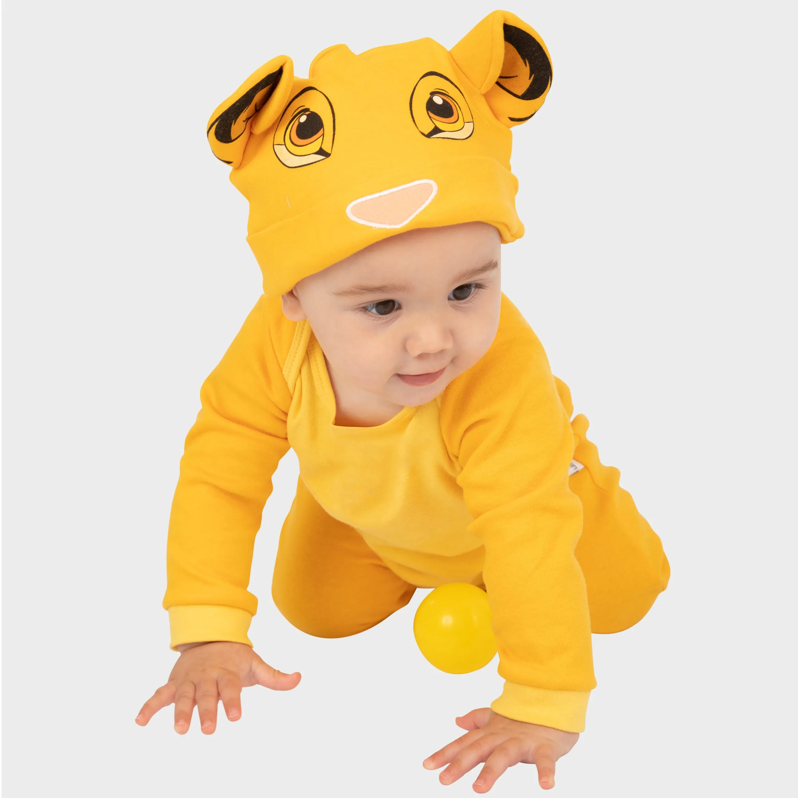 Baby Lion King Footies and Hat Set