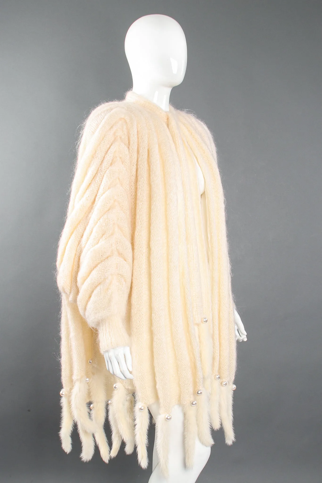 Batwing Sweater Cape Coat