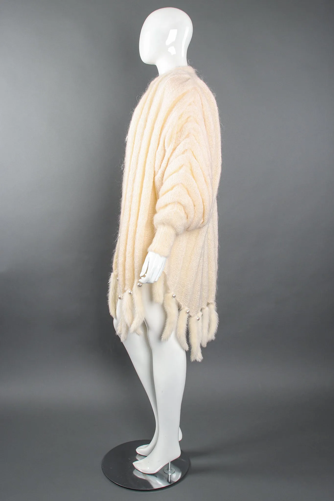 Batwing Sweater Cape Coat