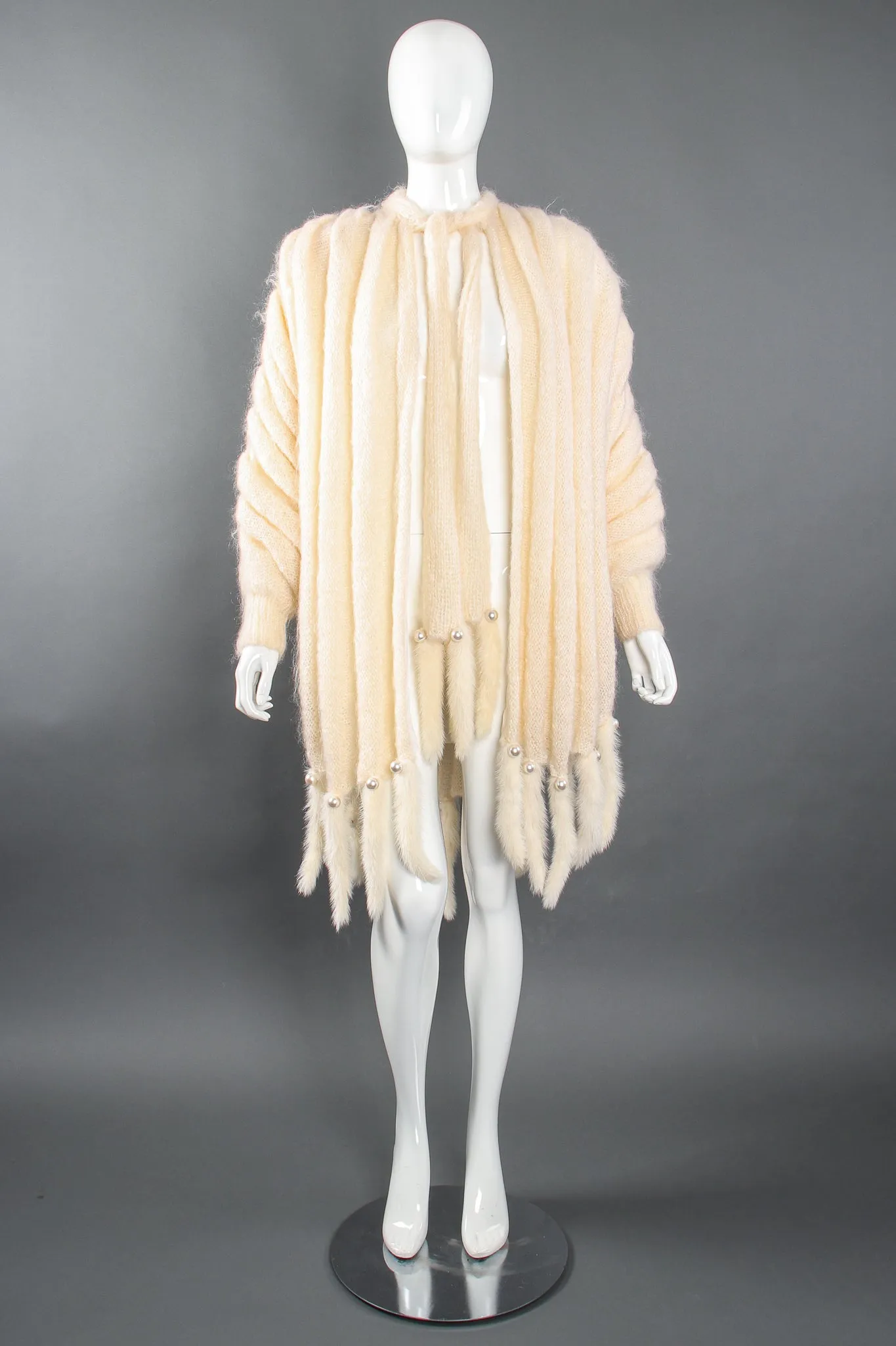 Batwing Sweater Cape Coat