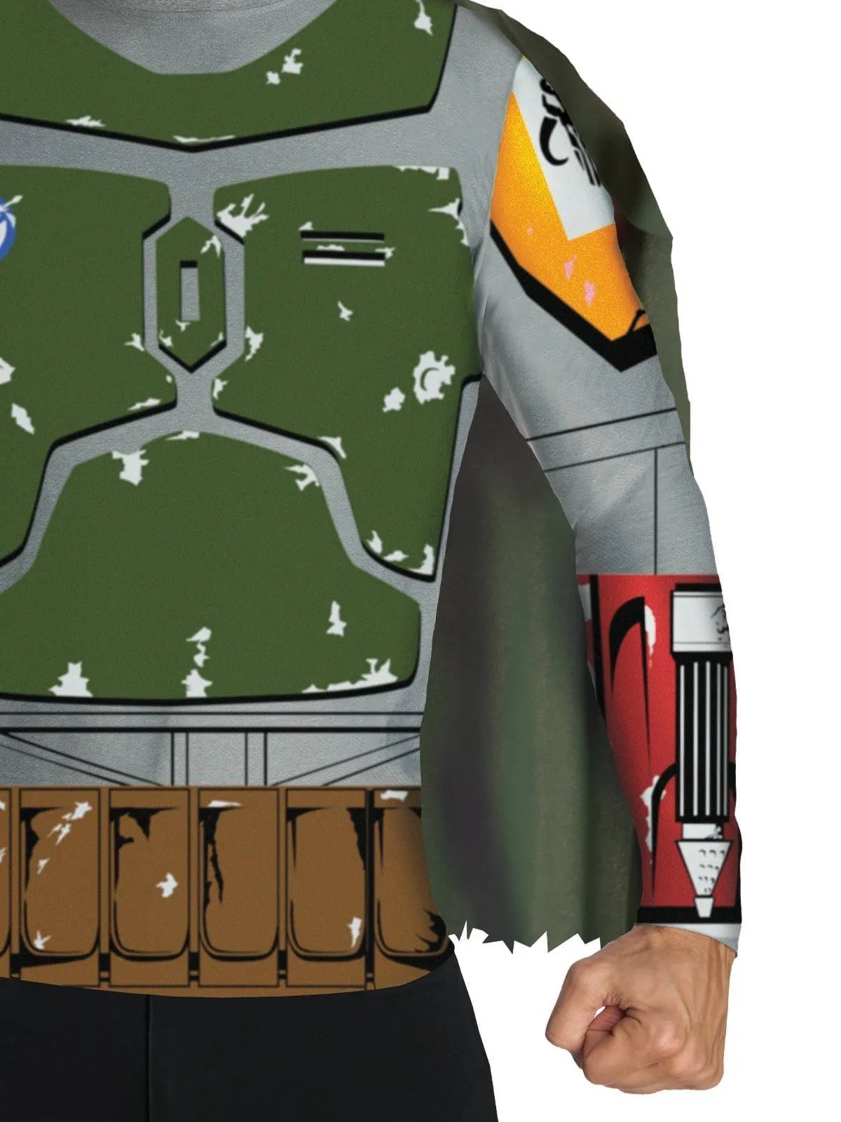 Boba Fett Costume Top for Men