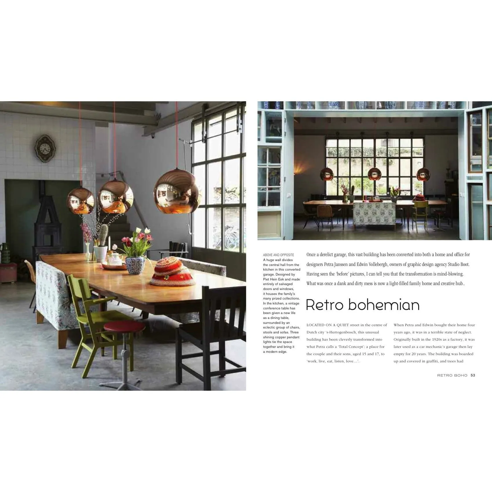 Bohemian Modern - Imaginative and affordable ideas for a creative and beautiful home