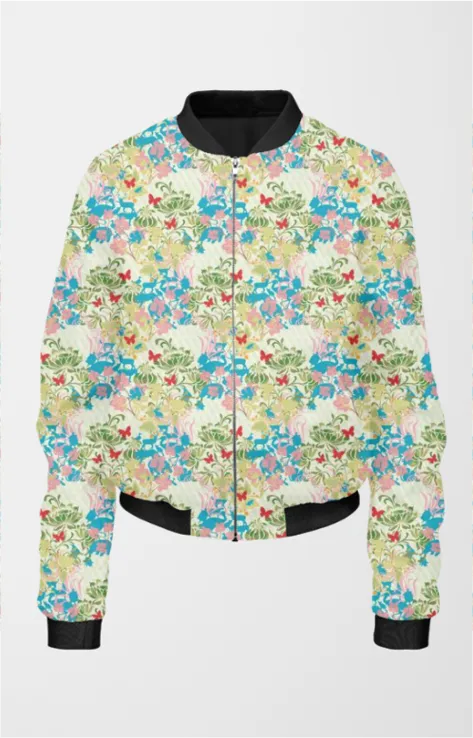 Bomber Jacket (Women) - Wildlife Wonders