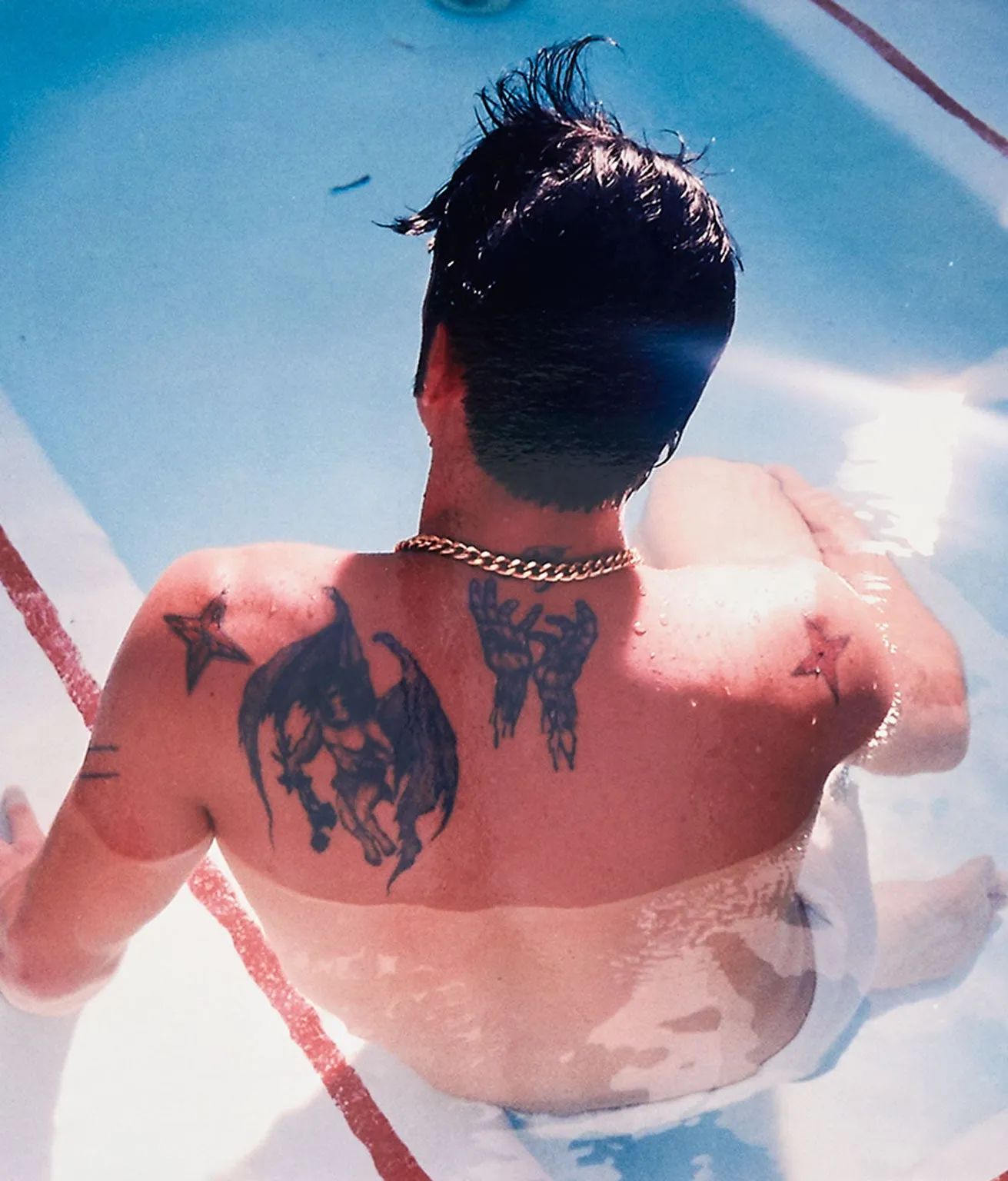 BRUCE LABRUCE "POOLSIDE" 1996