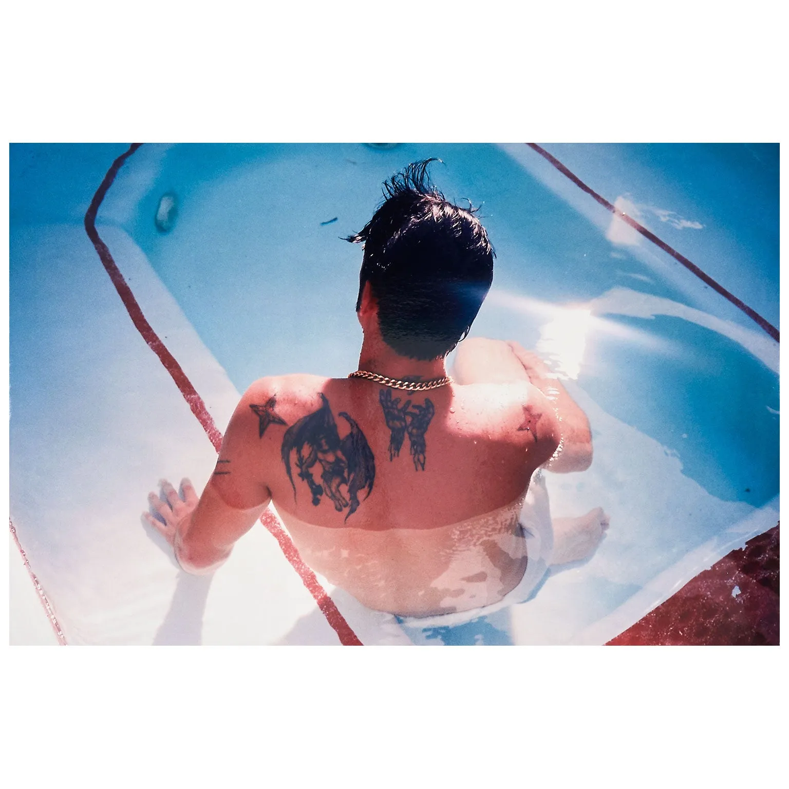 BRUCE LABRUCE "POOLSIDE" 1996