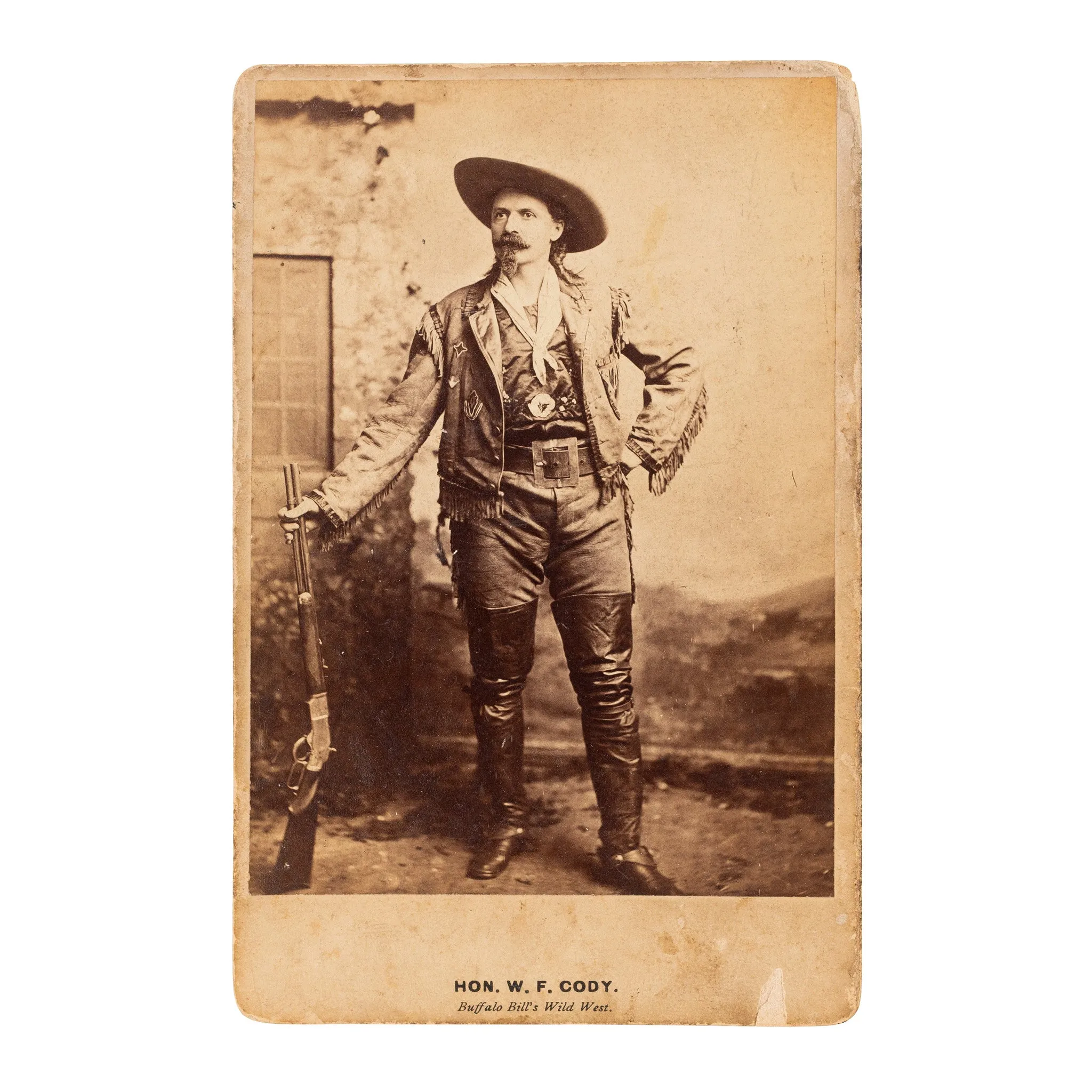 Buffalo Bill Cabinet Card
