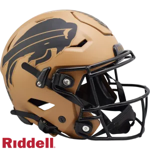Buffalo Bills Helmet Riddell Authentic Full Size SpeedFlex Style Salute To Service 2023