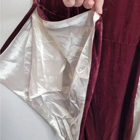 CALIFORNIA COSTUME regal princess renaissance dress velvet bell sleeve 2X/3X