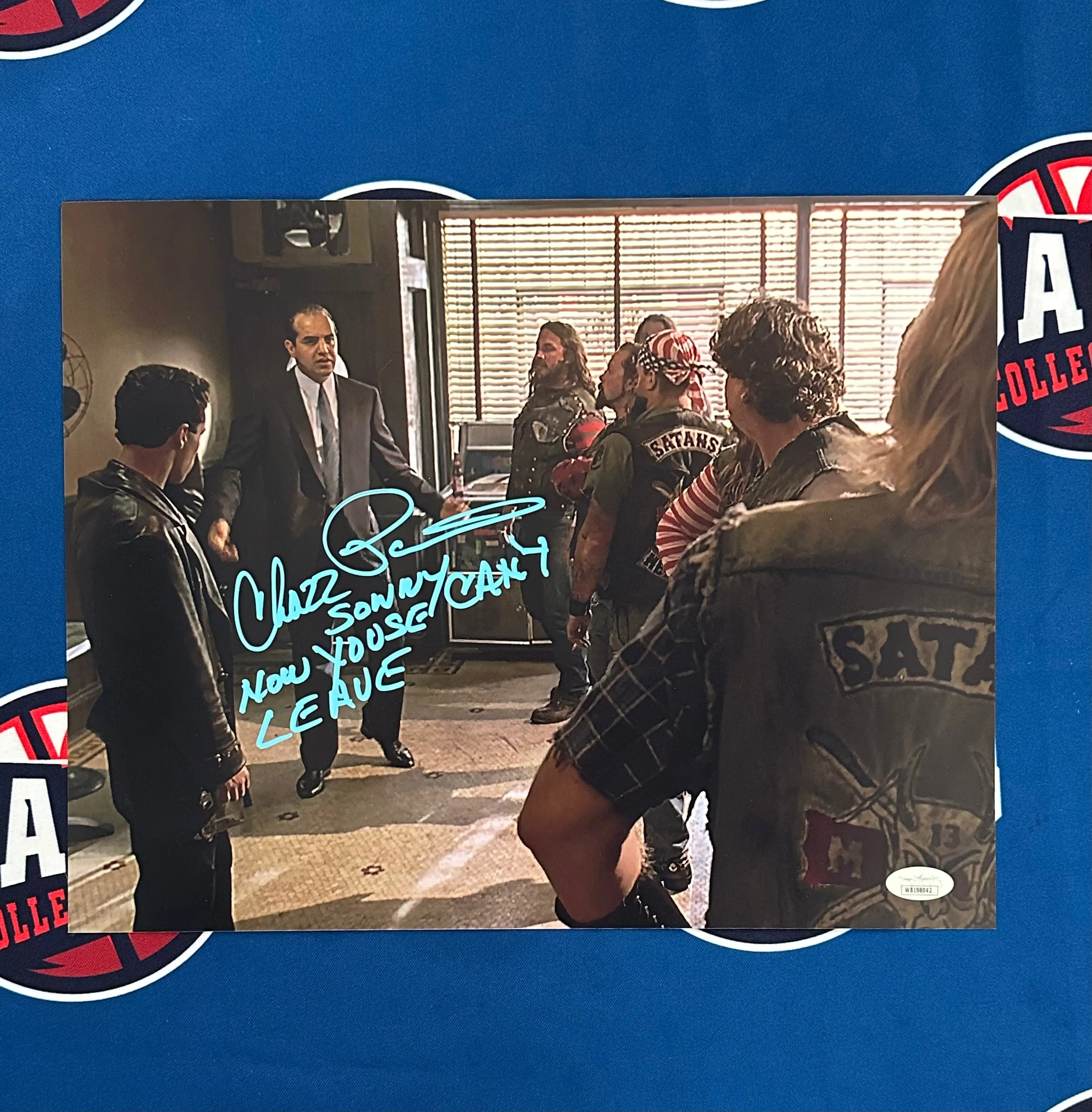 Chazz Palminteri Autographed 11x14 A Bronx Tale Bar Scene Photo w/ Multi Inscr (JSA)