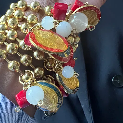 Chunky Saint Benedict Bracelet