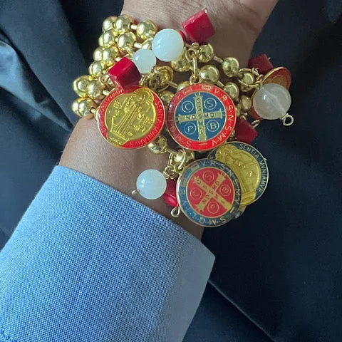 Chunky Saint Benedict Bracelet