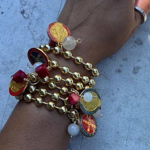 Chunky Saint Benedict Bracelet