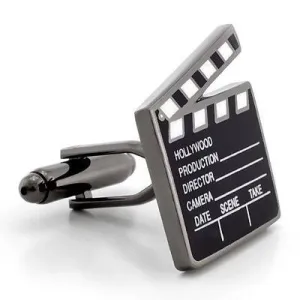Clapperboard Hollywood Cufflinks