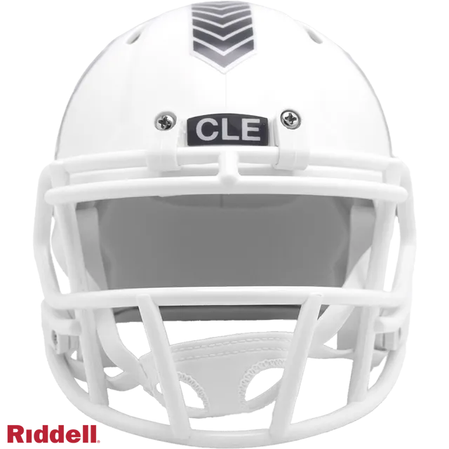 Cleveland Browns Helmet Riddell Replica Mini Speed Style Salute To Service 2024