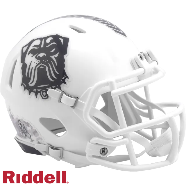 Cleveland Browns Helmet Riddell Replica Mini Speed Style Salute To Service 2024
