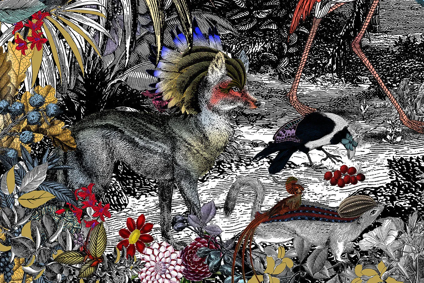 Columbian Jungle - Art Print