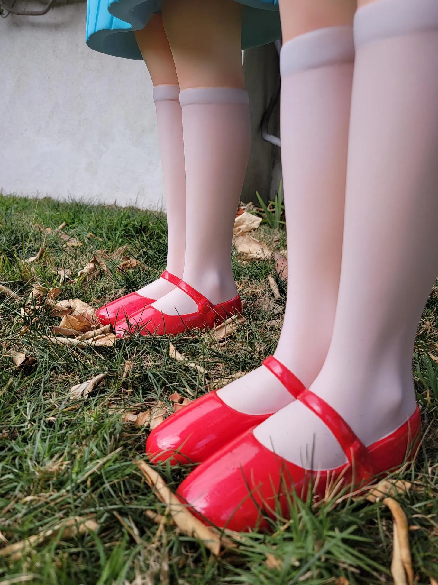 Come Play With Us - Twins sculpture