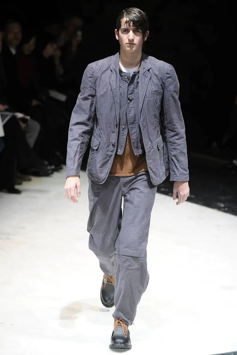 Comme des Garcons Homme Plus Army Green Military Blazer - S