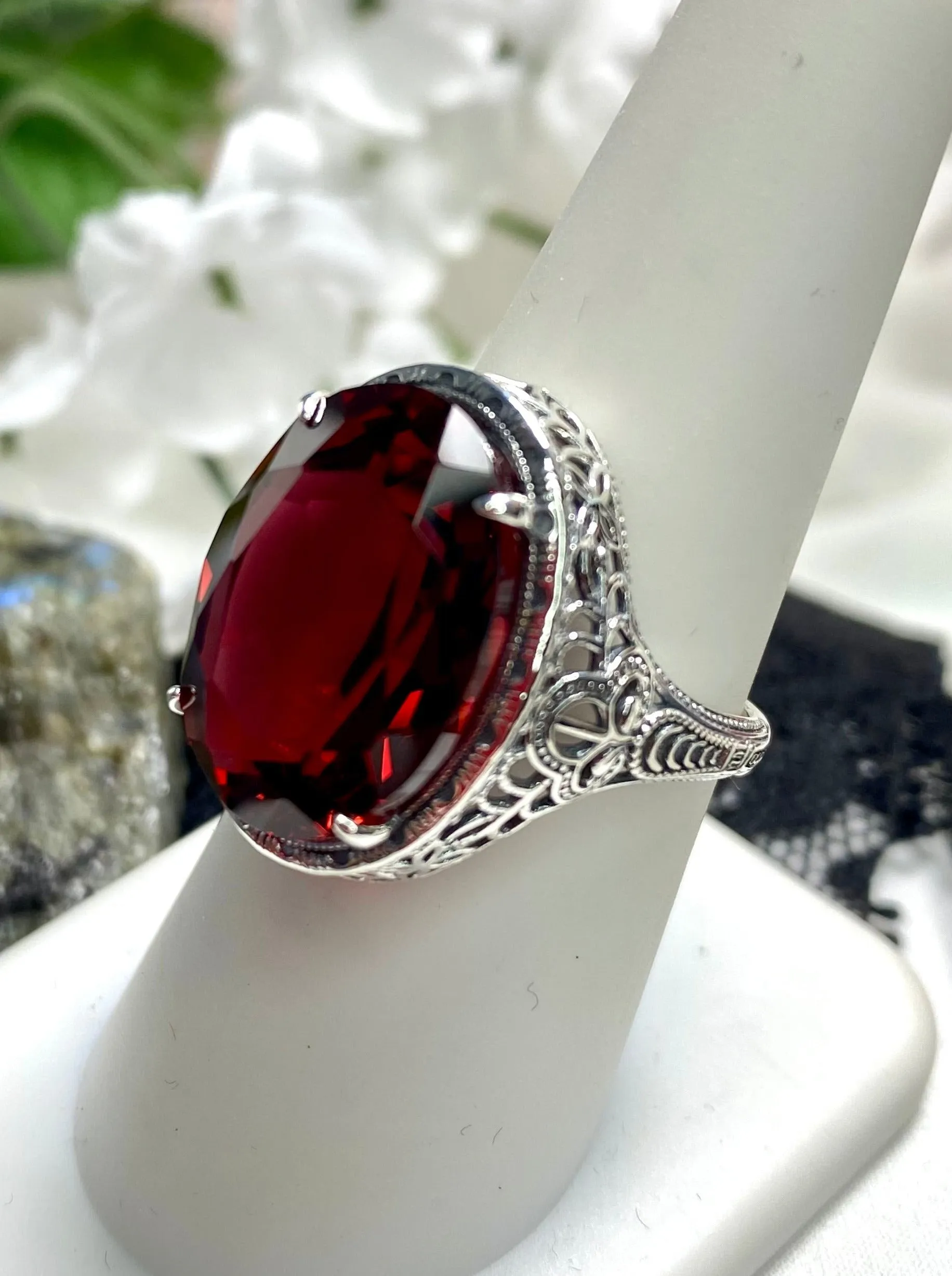 D230, Persian Ring, Art Deco Vintage Revival Jewelry #D230