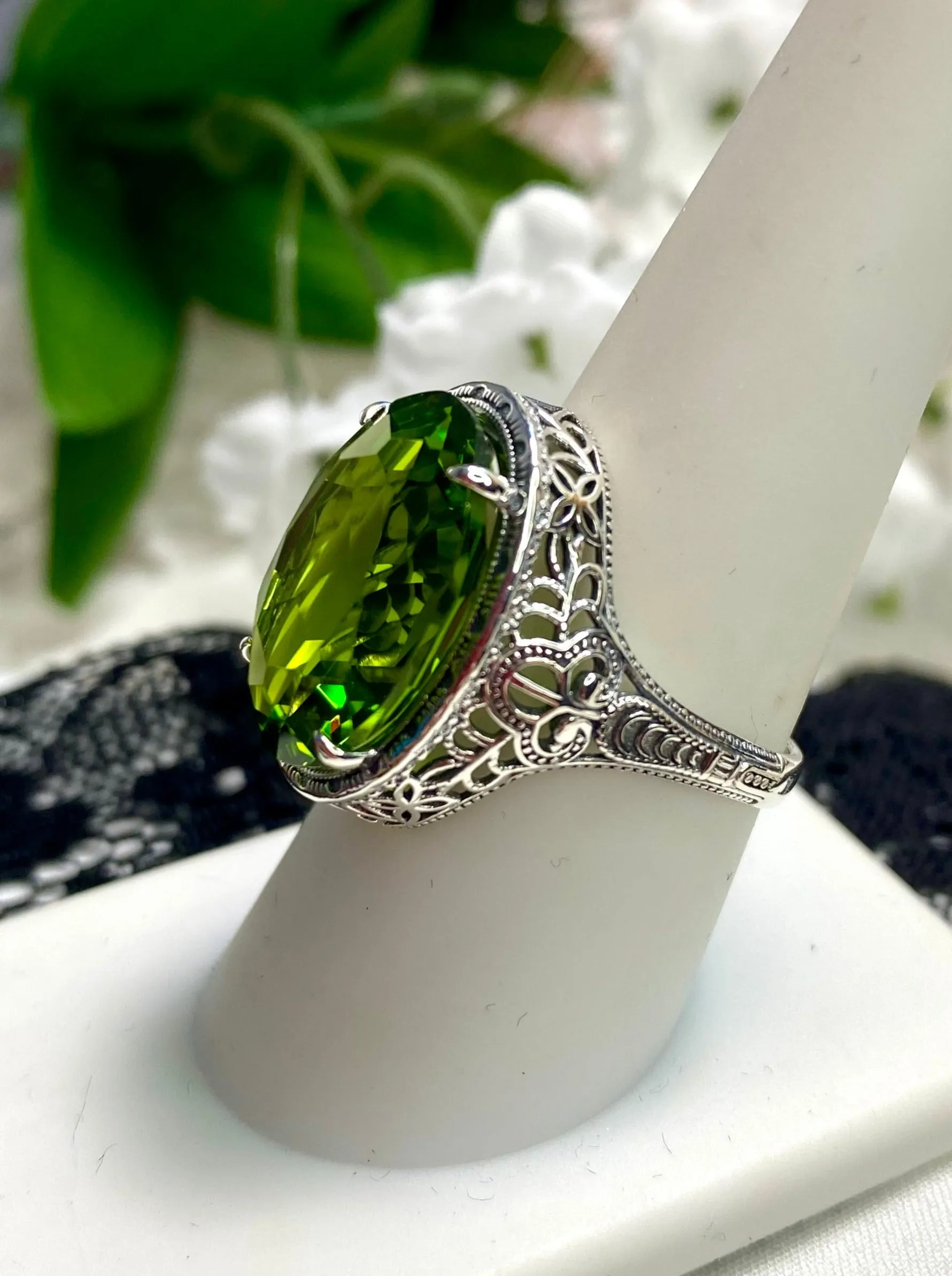 D230, Persian Ring, Art Deco Vintage Revival Jewelry #D230