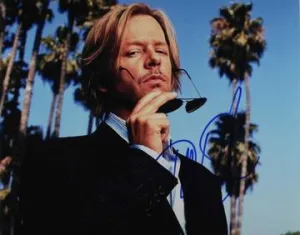 David Spade Signed Autographed Glossy 11x14 Photo (SA COA)