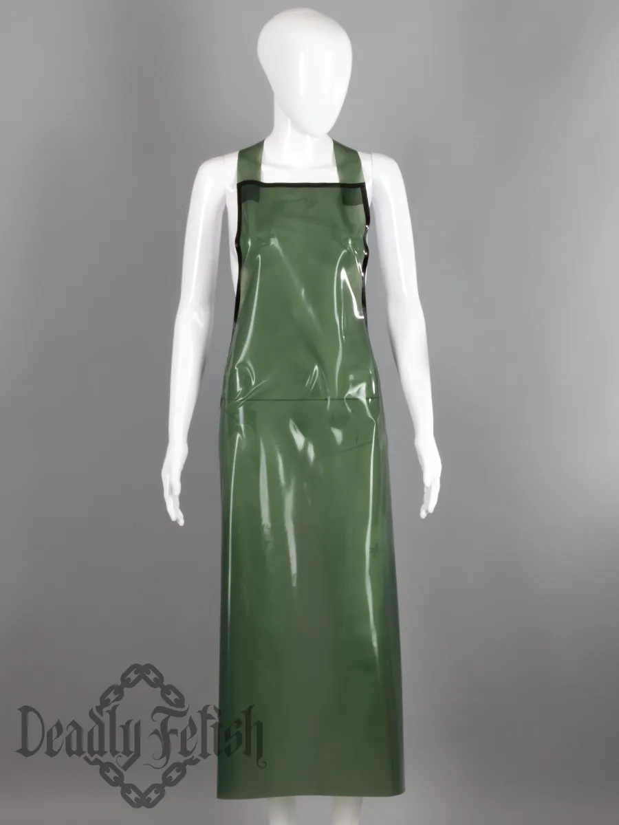 Deadly Fetish Latex: Full Length Apron