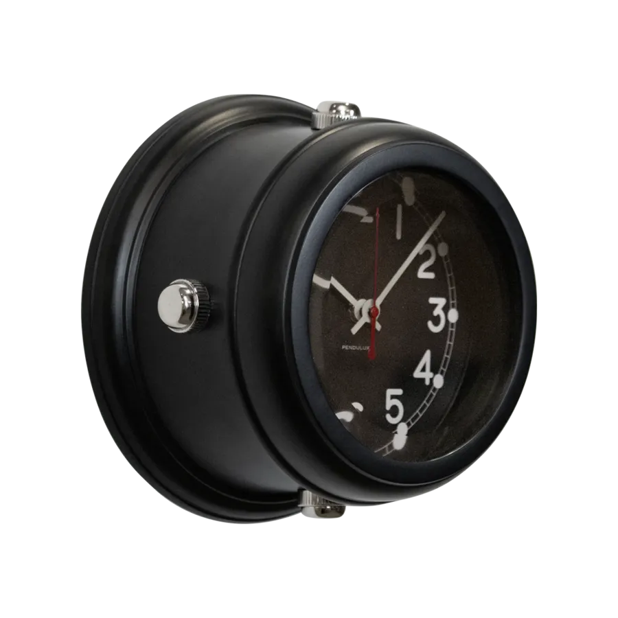 Deckhand Wall Clock Black