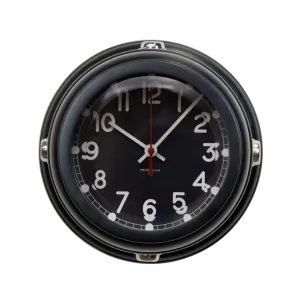 Deckhand Wall Clock Black
