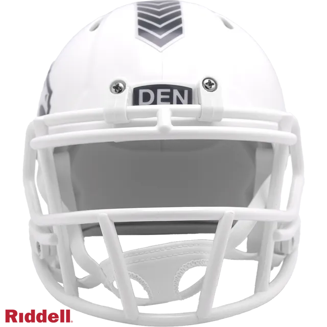 Denver Broncos Helmet Riddell Replica Mini Speed Style Salute To Service 2024