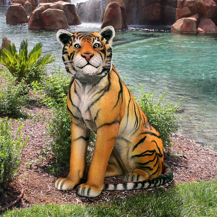 Design Toscano- Jungle Giant Bengal Tiger Statue