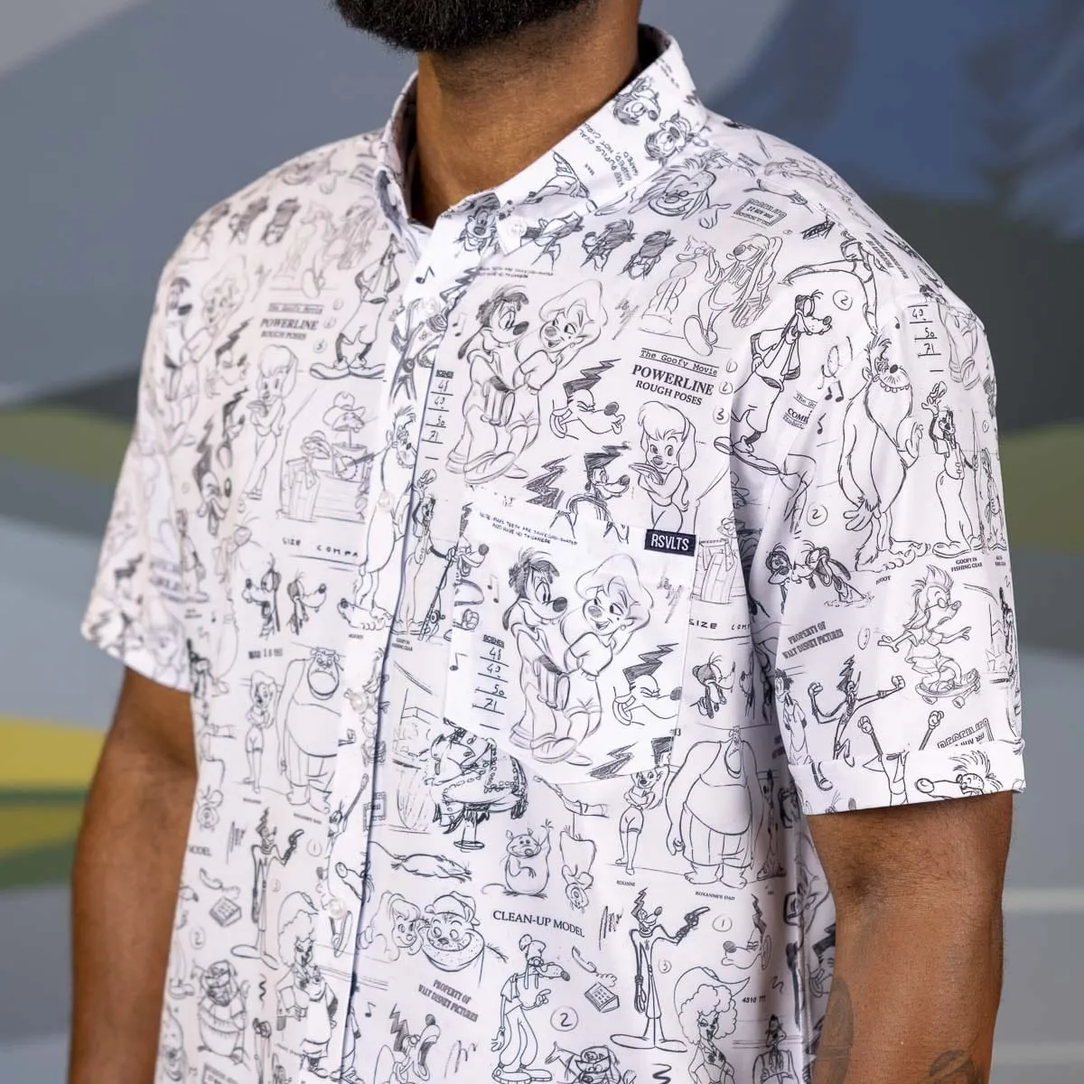 Disney's A Goofy Movie "Art of A Goofy Movie" – KUNUFLEX Short Sleeve Shirt