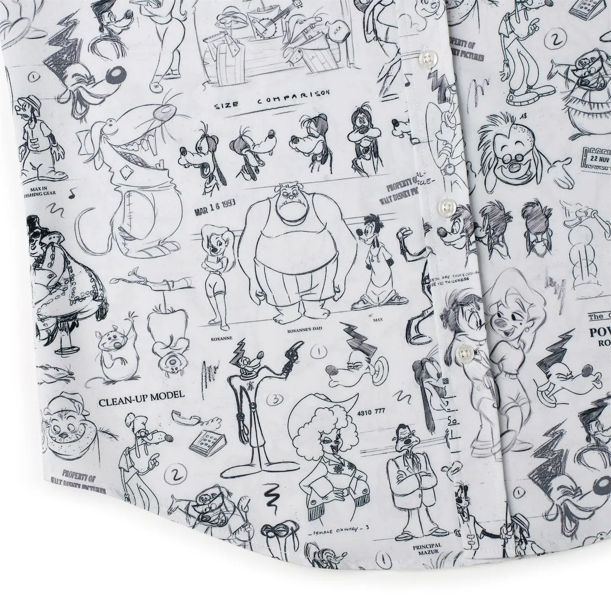 Disney's A Goofy Movie "Art of A Goofy Movie" – KUNUFLEX Short Sleeve Shirt