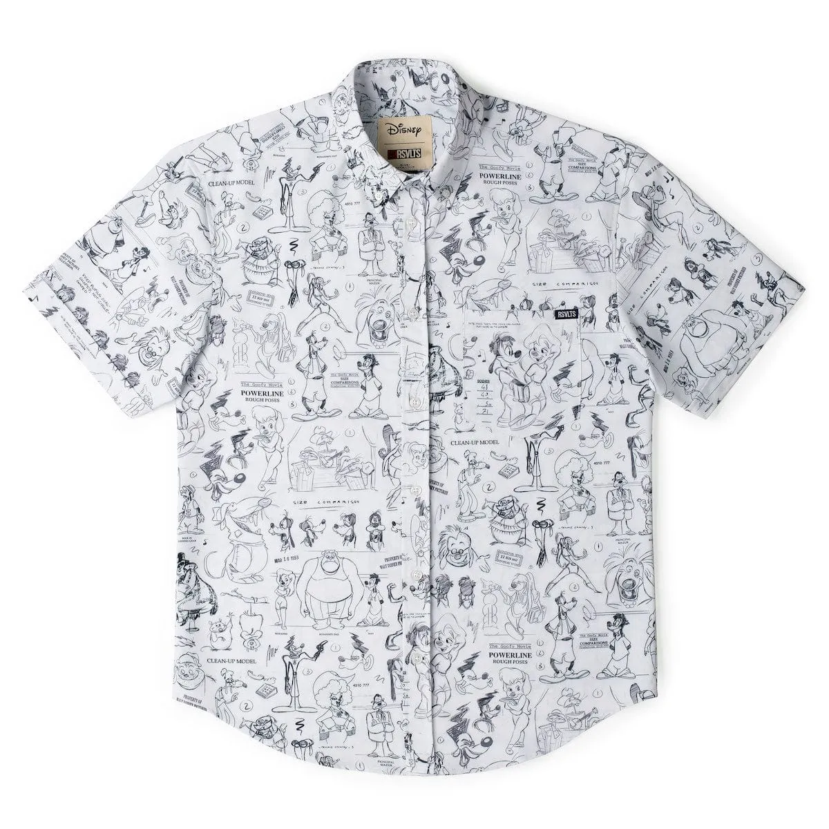Disney's A Goofy Movie "Art of A Goofy Movie" – KUNUFLEX Short Sleeve Shirt