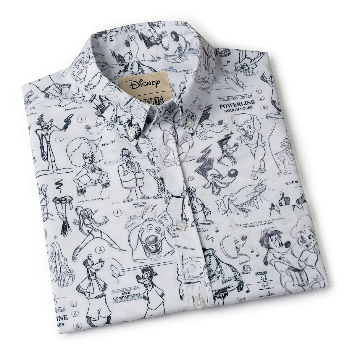 Disney's A Goofy Movie "Art of A Goofy Movie" – KUNUFLEX Short Sleeve Shirt
